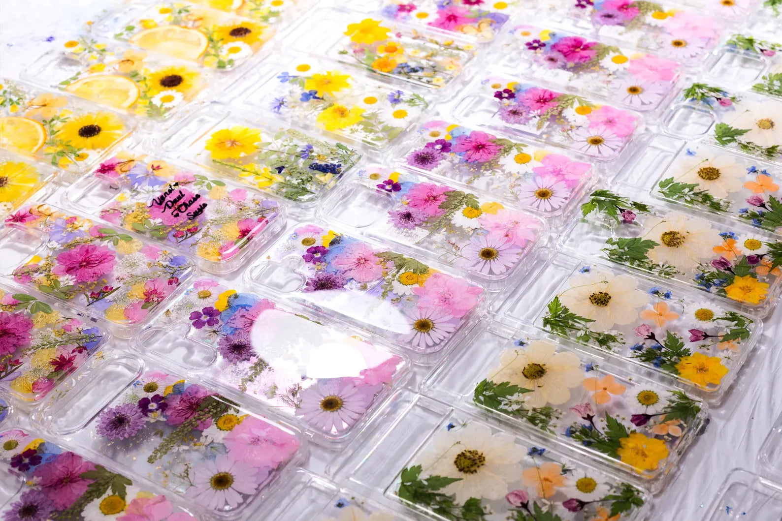 $9.9 Includes All Fees- Letitdao Floral Phone Case Cover Pressed Flower For IPhone 16 15 14 13 17 11 Pro Max Case Samsung S25 Plus S24 Ultra Case Google Pixel 8 9 Pro Xl 10